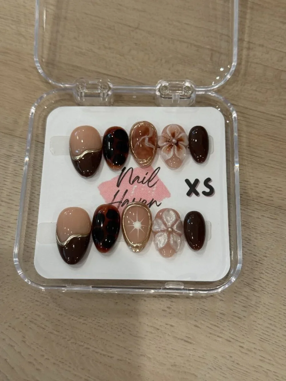 Handmade Press On Nails (Nail Haven - XS)